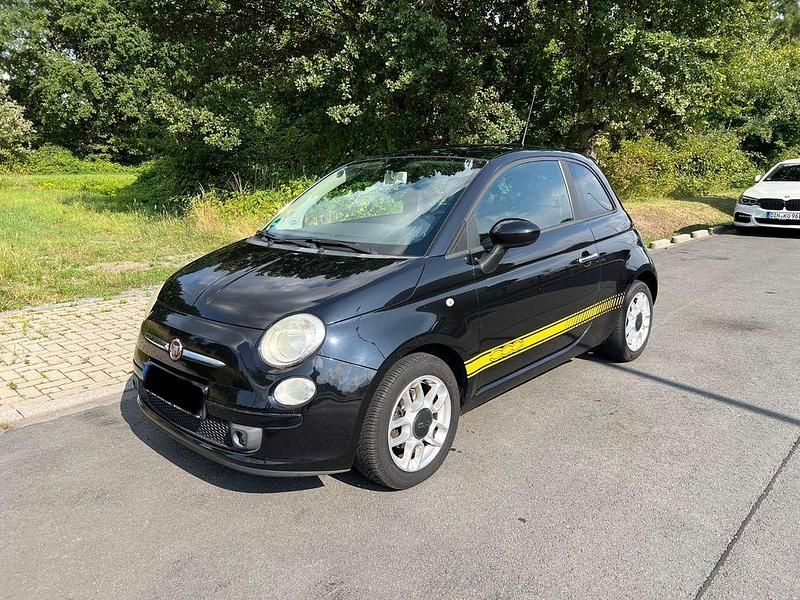 Schwarz Gebraucht 2009 Fiat 500 Kleinwagen | 3.690 € (Fairer Preis) - Bild 1/4