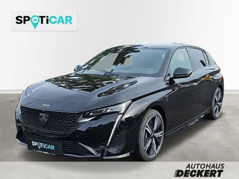 Schwarz Gebraucht 2023 Peugeot 308 GT Limousine | 31.290 € (Fairer Preis) - Bild 1/4