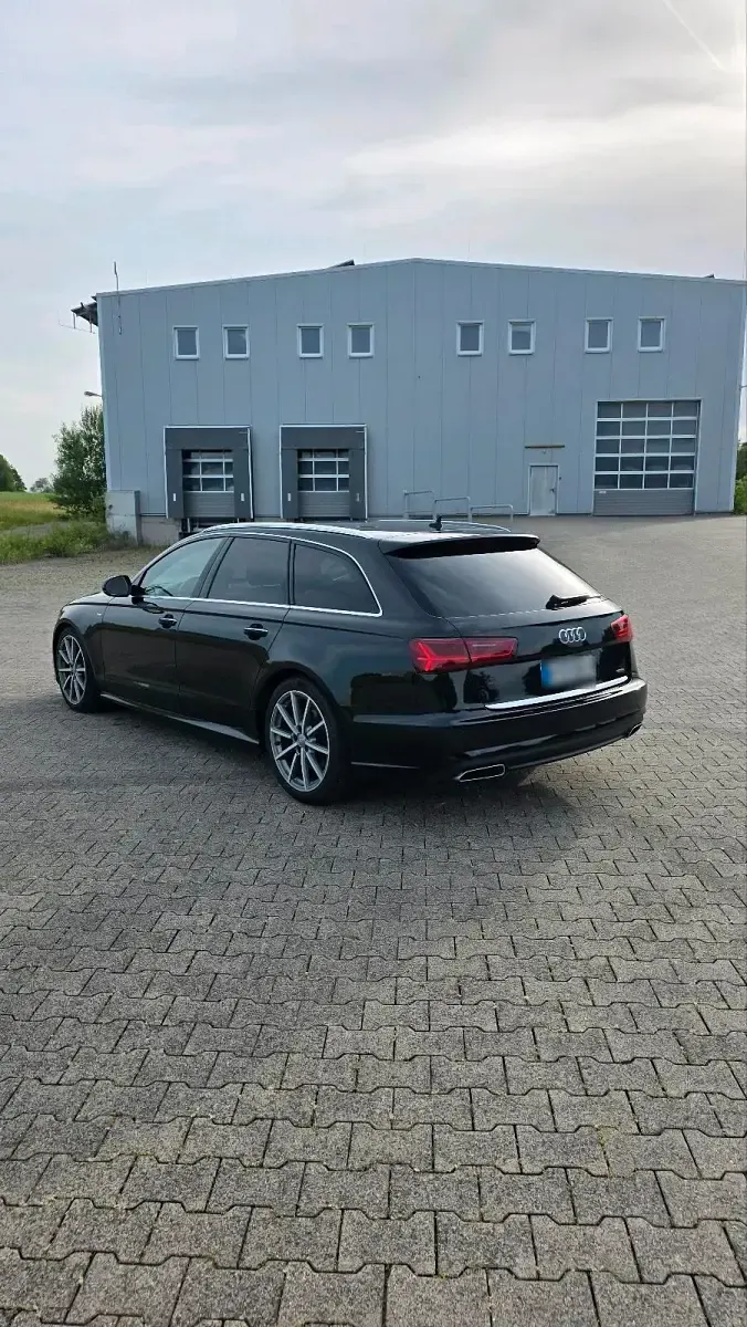 Brugt Audi A6 S-Line 218 HK (160 kW) 2015 Sort Stationcar