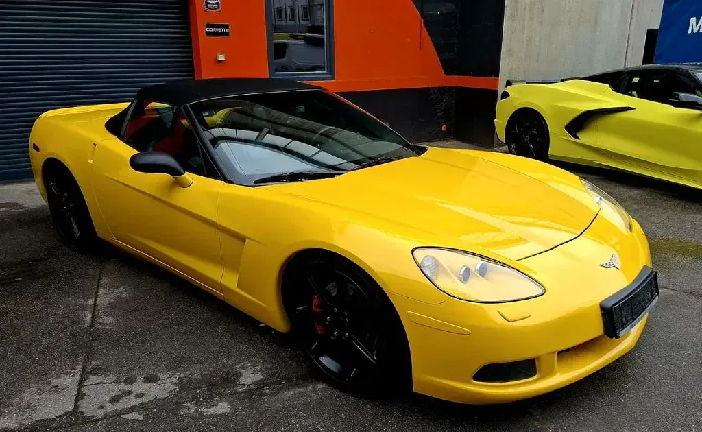 Gebraucht Corvette C6 436 PS (320 kW) 2010 Gelb Cabrio