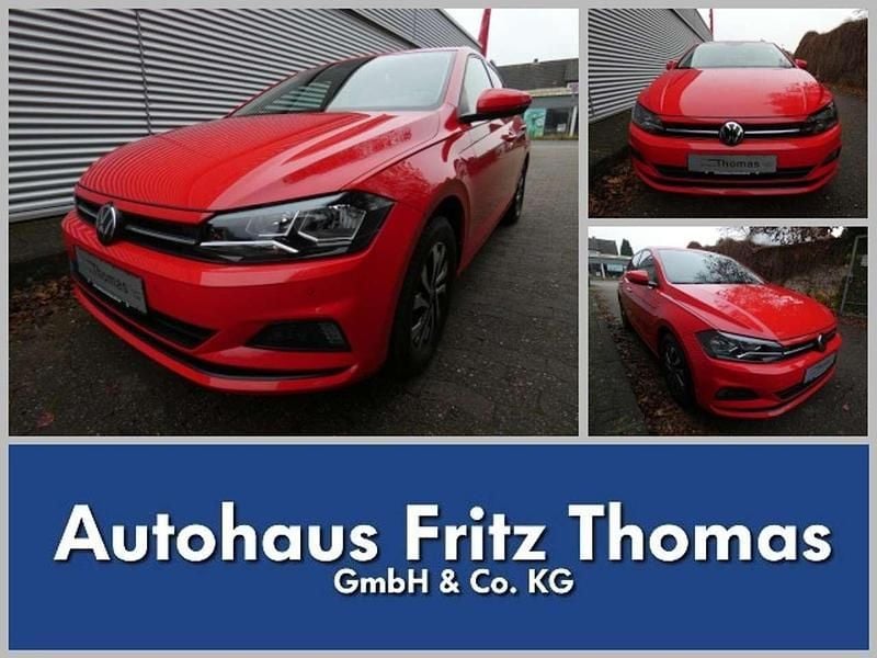 Rot Gebraucht 2021 VW Polo Active Limousine | 10.950 € - Bild 1/4