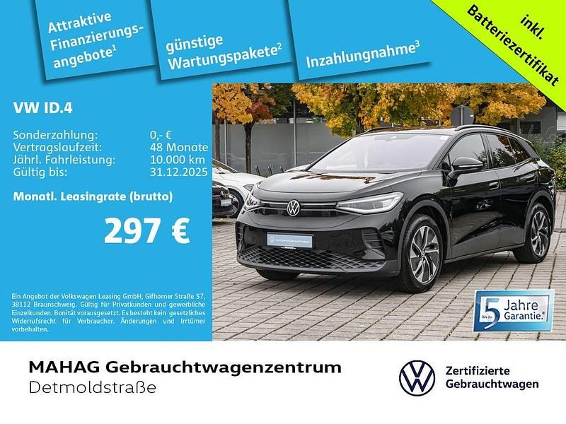Grenadillschwarz metallic Gebraucht 2025 VW ID.4 Pure SUV | 32.694 € (Fairer Preis) - Bild 1/1