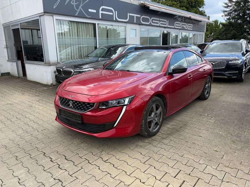 Rot Gebraucht 2021 Peugeot 508 GT Limousine | 16.990 € (Guter Preis) - Bild 1/4