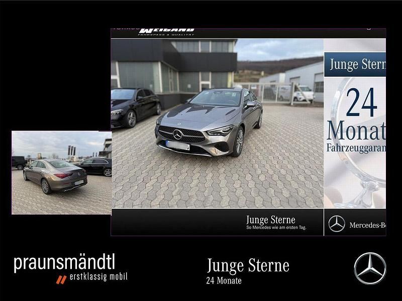 Grau Gebraucht 2025 Mercedes CLA200 Progressive Coupé | 35.900 € (Guter Preis) - Bild 1/4