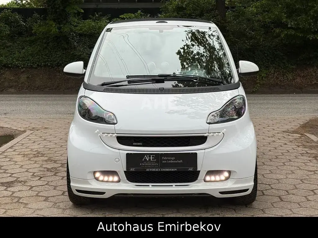 Occasion Smart ForTwo Cabrio Brabus 98 ch (72 kW) 2009 Argent Cabriolet