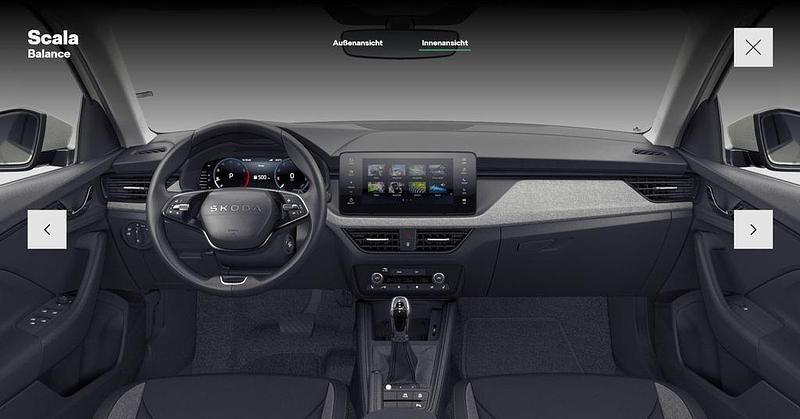 Neu Skoda Scala Tour 116 PS (85 kW) 2025 Grau Kleinwagen