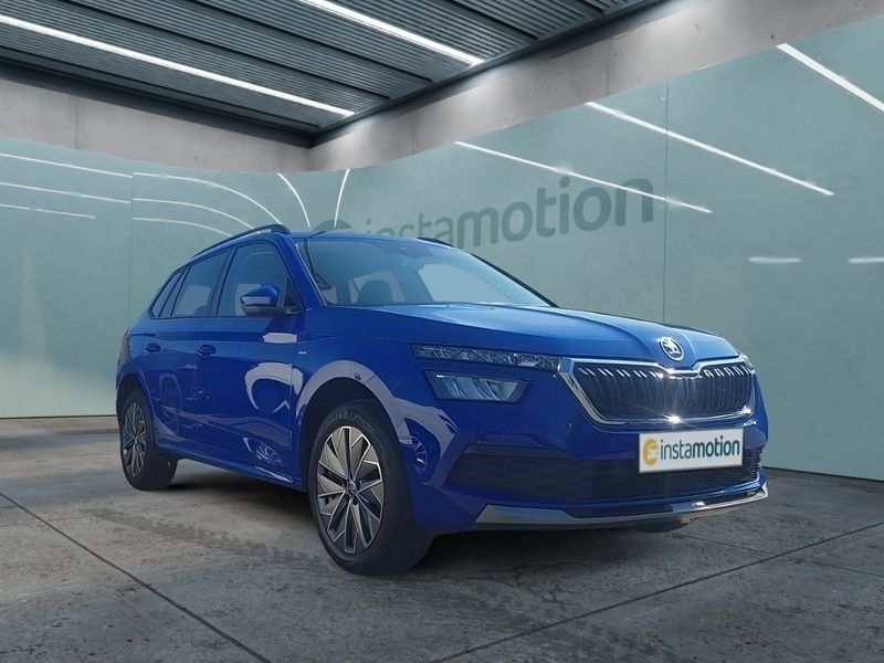 Blau Gebraucht 2021 Skoda Kamiq Clever SUV | 20.878 € (Fairer Preis) - Bild 1/4