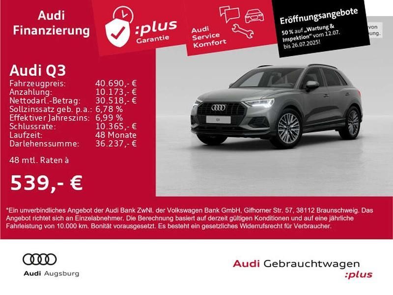 Chronosgrau metallic Gebraucht 2024 Audi Q3 Advanced Plus SUV | 40.690 € (Fairer Preis) - Bild 1/4