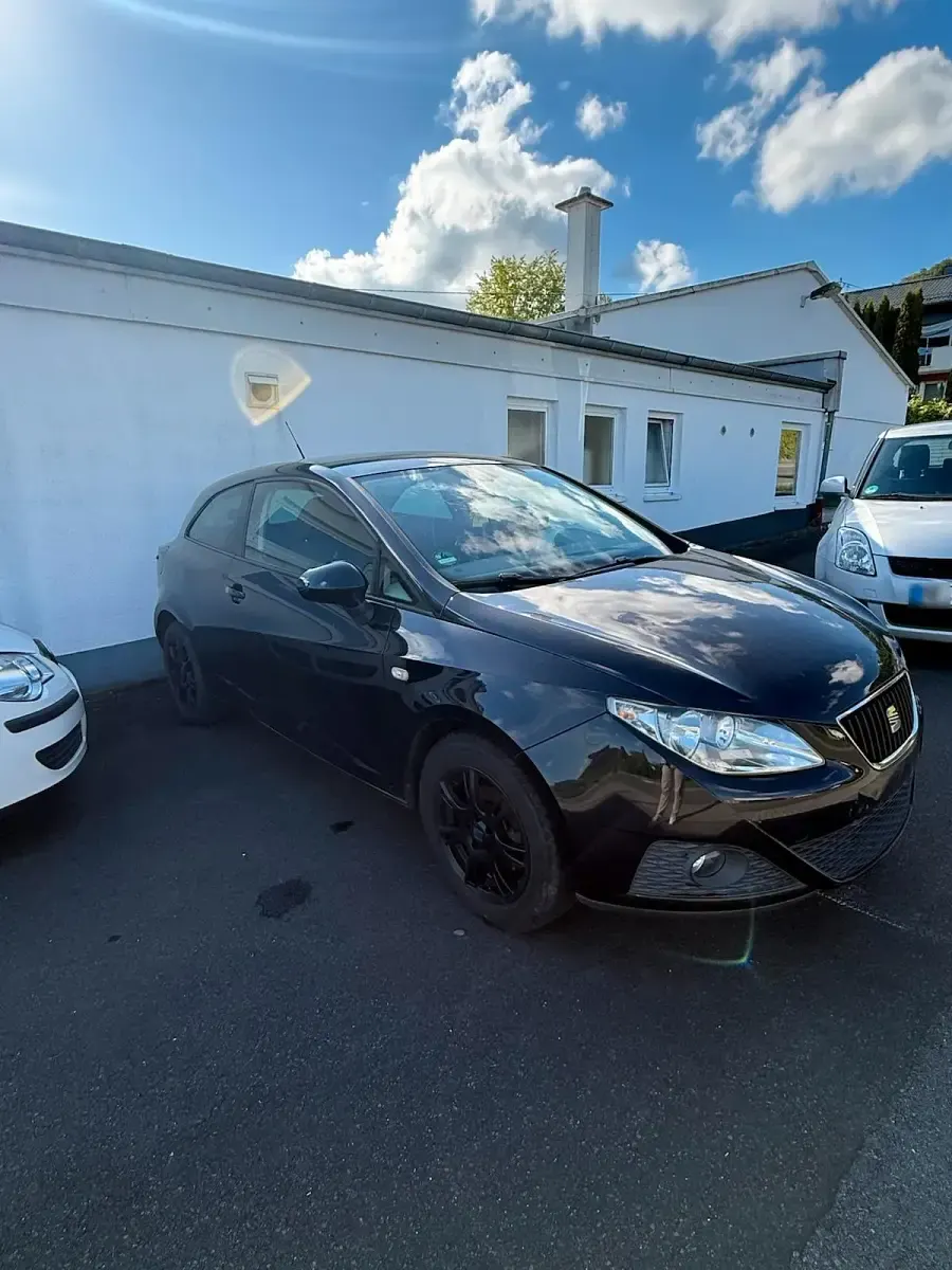 Gebraucht Seat Ibiza 86 PS (63 kW) 2010 Schwarz Kleinwagen