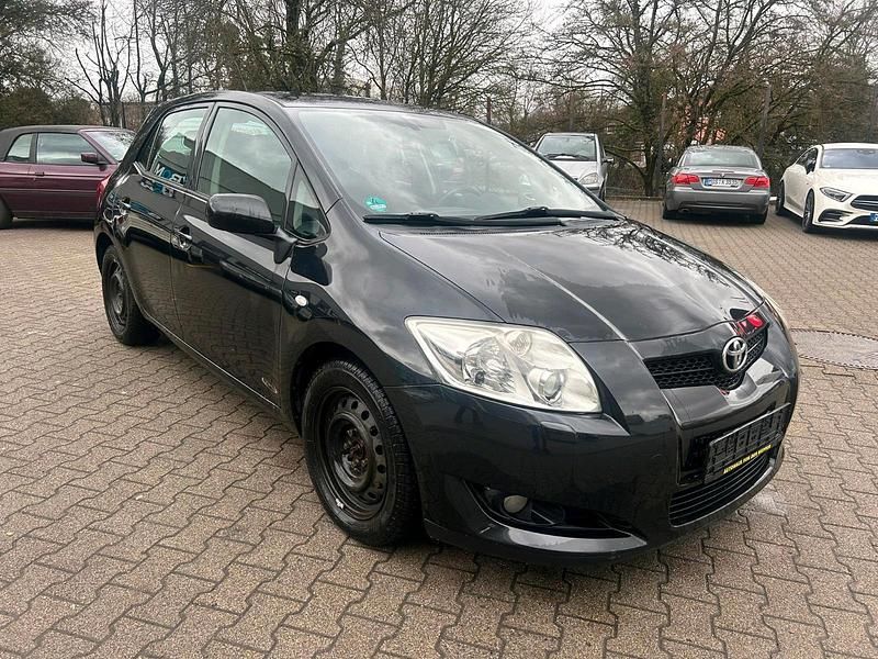 Gebraucht Toyota Auris 125 PS (91 kW) 2008 Schwarz Kleinwagen