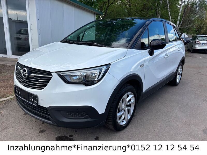 Gebraucht Opel Crossland 82 PS (60 kW) 2018 Weiß SUV