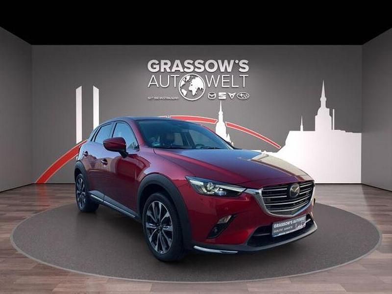 Gebraucht Mazda CX-3 Selection 121 PS (88 kW) 2022 Soul red crystal SUV