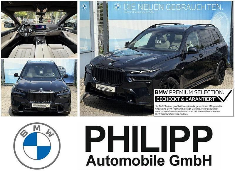 Carbonschwarz Gebraucht 2024 BMW X7 M Sport SUV | 99.880 € (Superpreis) - Bild 1/4