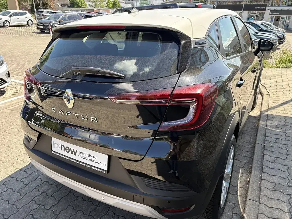 Gebraucht Renault Captur Business 90 PS (66 kW) 2021 Schwarz SUV