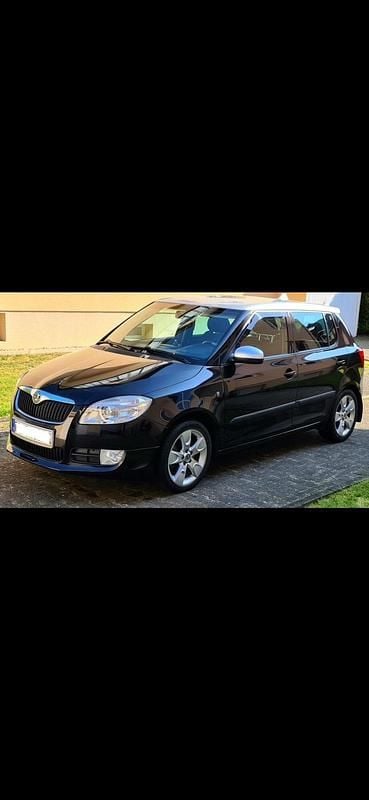 Schwarz Gebraucht 2009 Skoda Fabia SportLine Limousine | 4.199 € (Etwas zu teuer) - Bild 1/4