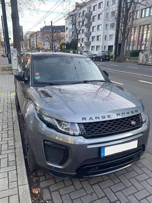 Grau Gebraucht 2017 Land Rover Range Rover evoque Black Edition SUV | 20.500 € (Fairer Preis) - Bild 1/4
