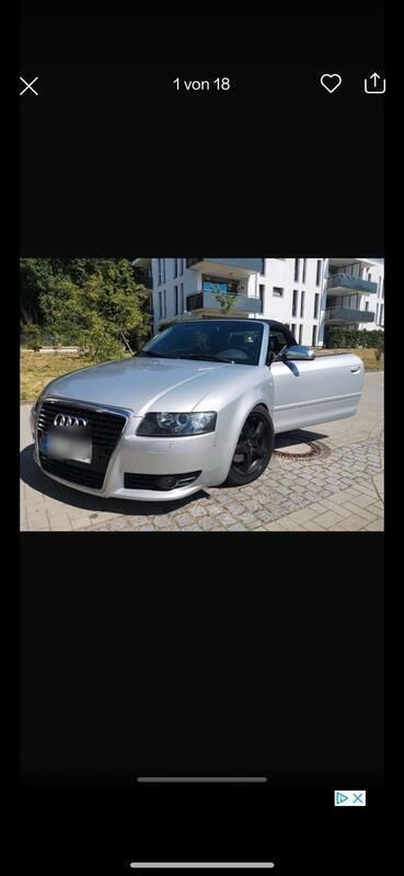 Gebraucht 2002 Audi A4 Cabriolet Cabrio | 3.990 € - Bild 1/4