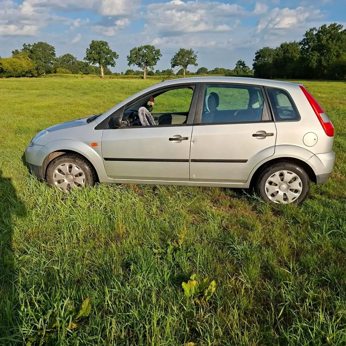 Gebraucht Ford Fiesta 70 PS (51 kW) 2003 Silber Kleinwagen