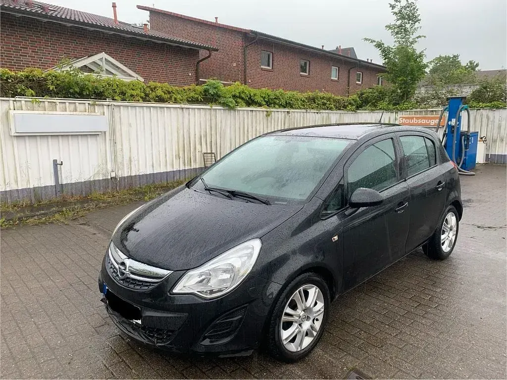 Gebraucht Opel Corsa Edition 86 PS (63 kW) 2013 Schwarz Kleinwagen