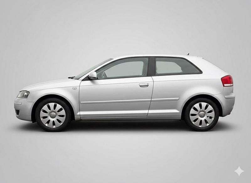 Brugt Audi A3 Attraction 102 HK (75 kW) 2004 Sølv Hatchback