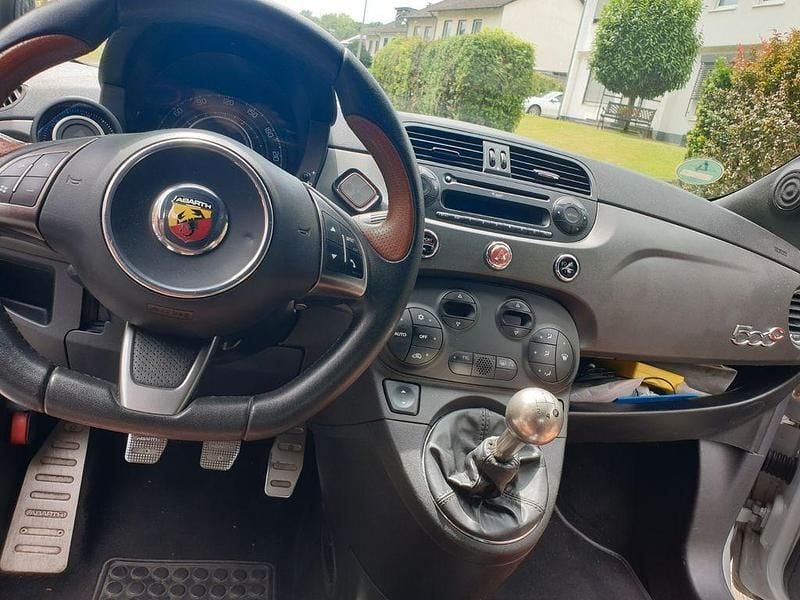 Grau Gebraucht 2013 Abarth 500C Cabrio | 8.900 € (Guter Preis) - Bild 1/4