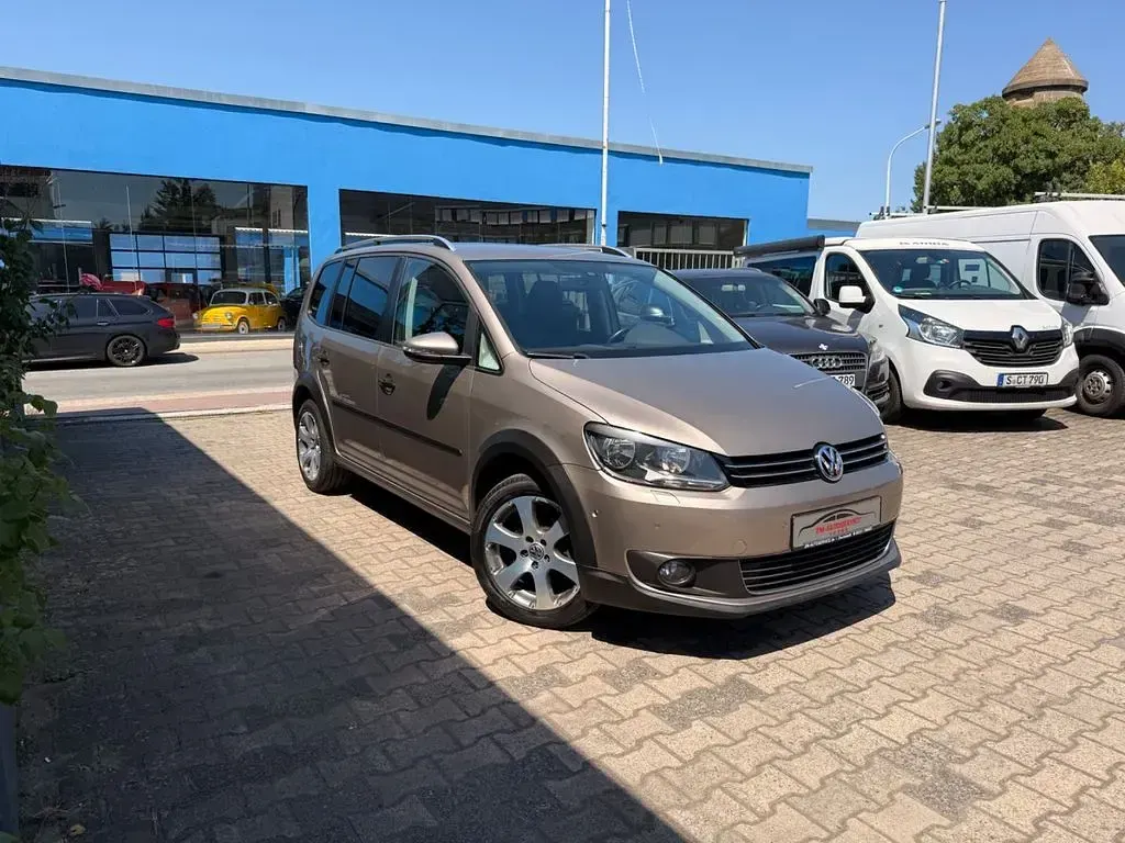 Gebraucht VW Touran Cross 140 PS (102 kW) 2012 Beige Van / Kleinbus