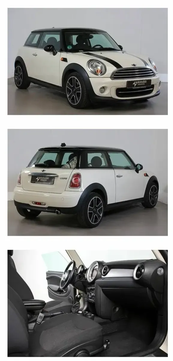 Gebraucht Mini Cooper Pepper 122 PS (89 kW) 2012 Weiß Kleinwagen