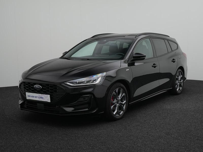 Gebraucht Ford Focus ST-Line X 125 PS (91 kW) 2024 Obsidianschwarz metallic Kombi