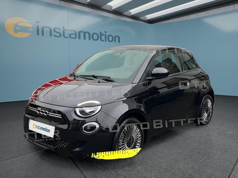 Schwarz Gebraucht 2022 Fiat 500e Icon Kleinwagen | 16.949 € (Fairer Preis) - Bild 1/4
