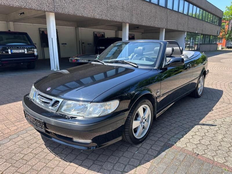 Schwarz Gebraucht 2003 Saab 9-3 Cabriolet Cabrio | 6.300 € (Guter Preis) - Bild 1/4
