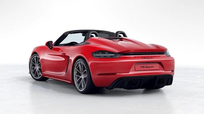 Gebraucht Porsche Boxster Spyder 420 PS (308 kW) 2021 Rot Cabrio