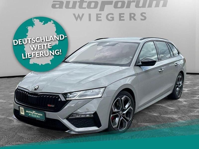 Grau Gebraucht 2021 Skoda Octavia RS Kombi | 31.781 € (Fairer Preis) - Bild 1/4
