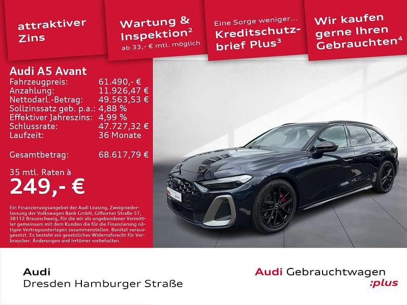 Firmamentblau metallic Gebraucht 2024 Audi A5 Sport Coupé | 61.490 € (Fairer Preis) - Bild 1/3