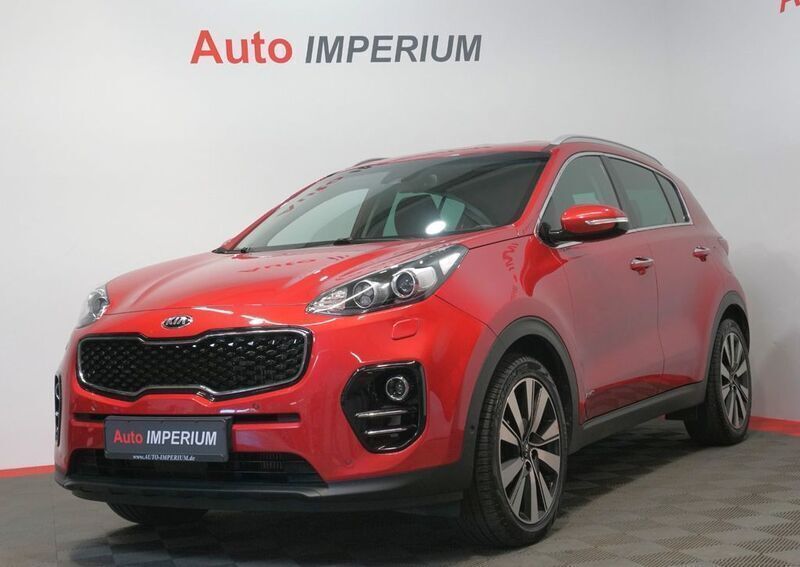 Rot Gebraucht 2017 Kia Sportage Spirit SUV | 16.290 € (Fairer Preis) - Bild 1/4
