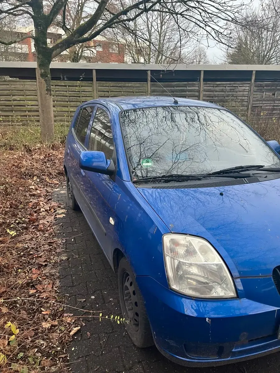 Gebraucht Kia Picanto LX 65 PS (47 kW) 2004 Blau Kleinwagen