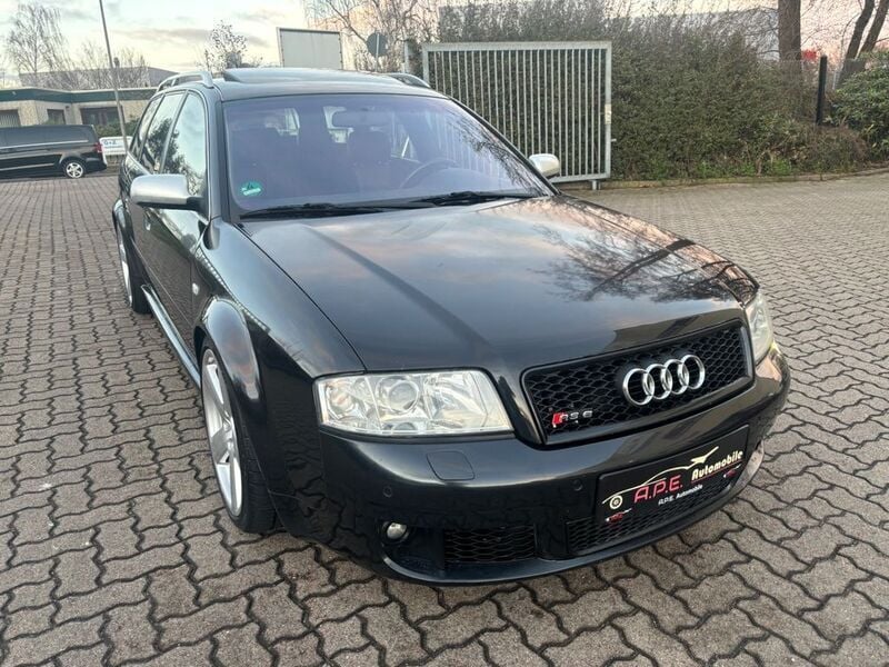 Schwarz Gebraucht 2003 Audi RS6 Sport Kombi | 16.599 € (Guter Preis) - Bild 1/4