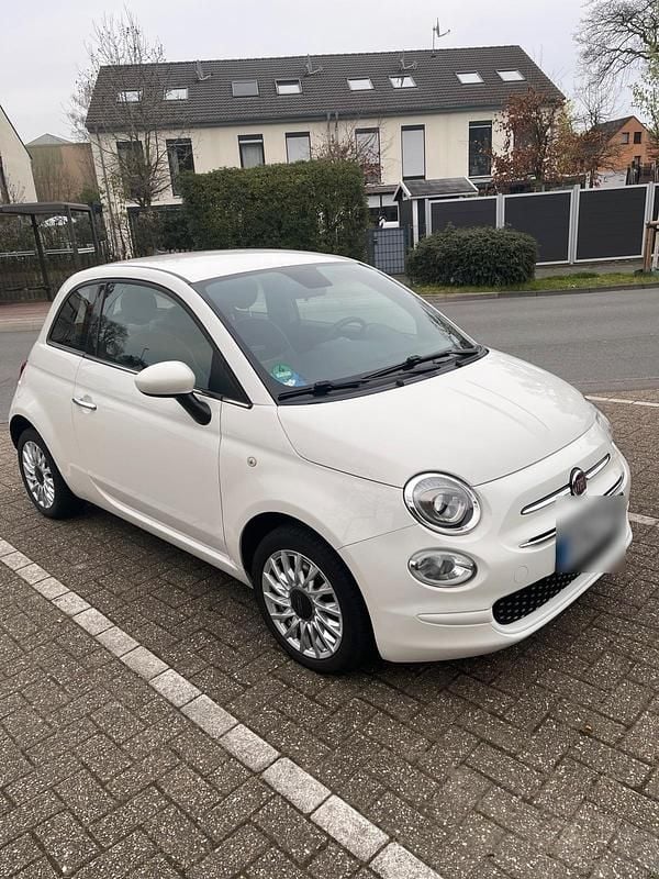 Gebraucht Fiat 500 69 PS (50 kW) 2019 Weiß Kleinwagen