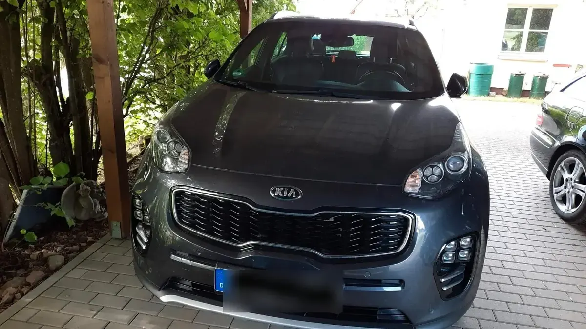 Gebraucht Kia Sportage GT-Line 185 PS (136 kW) 2017 Grau SUV