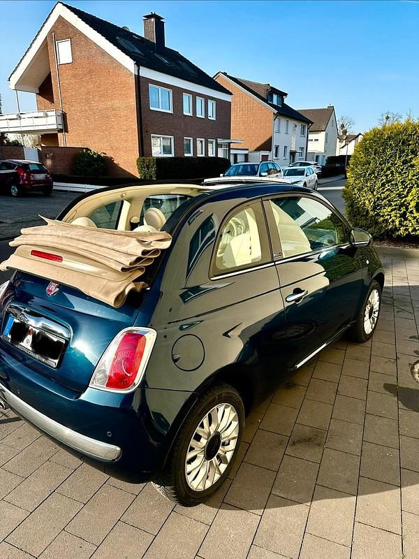 Gebraucht Fiat 500 69 PS (50 kW) 2014 Blau Cabrio