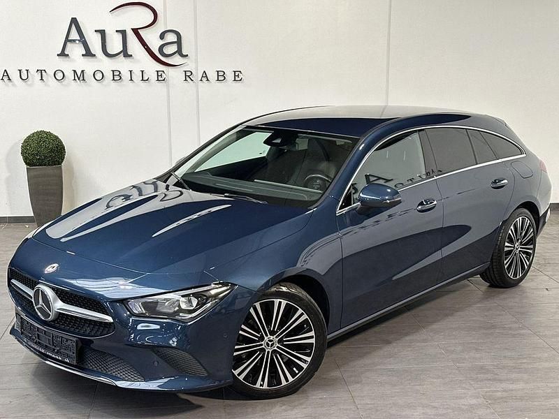 Blau Gebraucht 2021 Mercedes CLA200 Shooting Brake Progressive Kombi | 24.989 € (Fairer Preis) - Bild 1/4