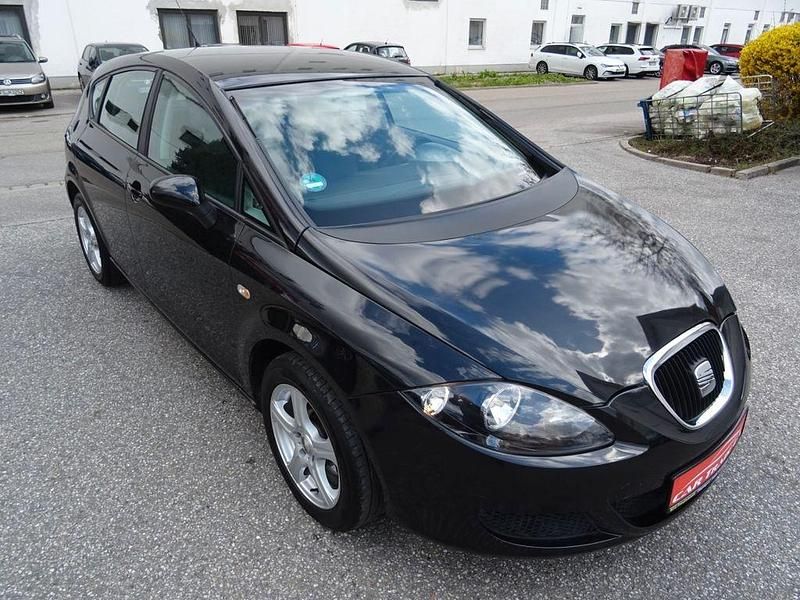 Gebraucht Seat Leon Reference 102 PS (75 kW) 2007 Schwarz Kleinwagen