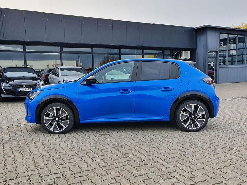 Gebraucht Peugeot e-208 GT 100 kW (136 PS) 2021 Blau Kleinwagen