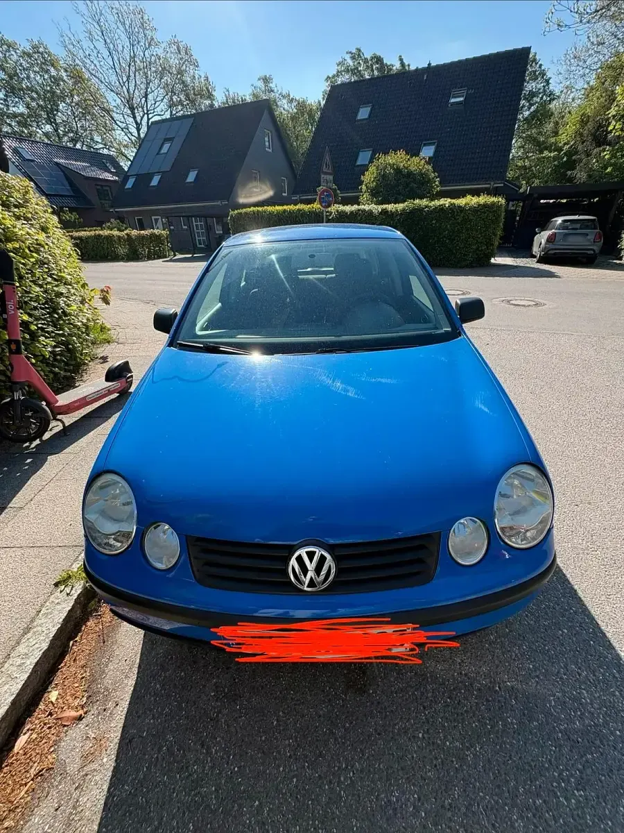 Brugt VW Polo 54 HK (39 kW) 2003 Blå Hatchback