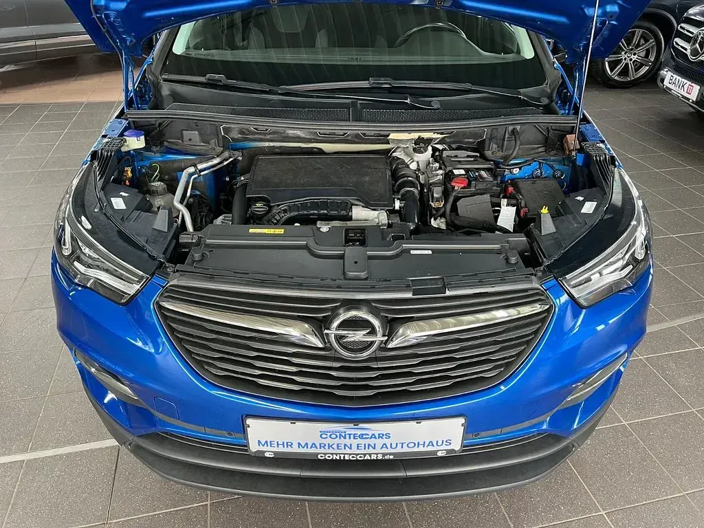 Gebraucht Opel Grandland X Edition 131 PS (96 kW) 2018 Blau SUV