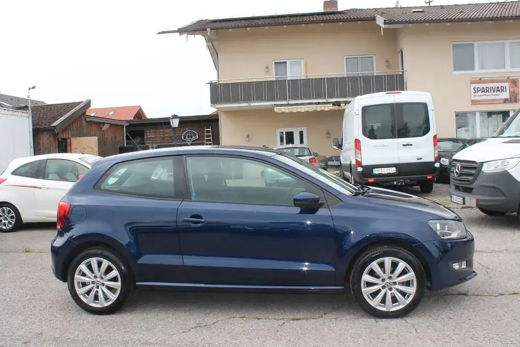 Gebraucht VW Polo Highline 105 PS (77 kW) 2010 Blau Kleinwagen