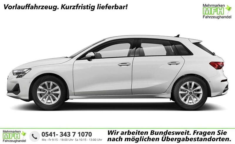 Arkonaweiß Neu 2025 Audi A3 Limousine | 31.191 € (Guter Preis) - Bild 1/4