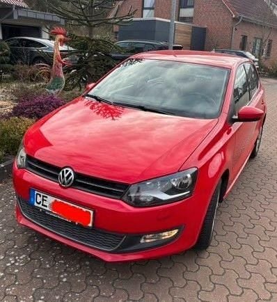 Gebraucht VW Polo 90 PS (66 kW) 2010 Rot Kleinwagen