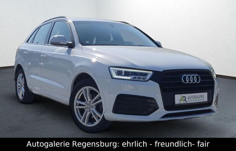 Weiß Gebraucht 2015 Audi Q3 S-Line SUV | 18.200 € (Fairer Preis) - Bild 1/4