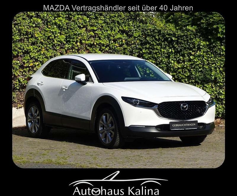 Snowflake white pearl Gebraucht 2021 Mazda CX-30 Selection SUV | 23.500 € (Fairer Preis) - Bild 1/4