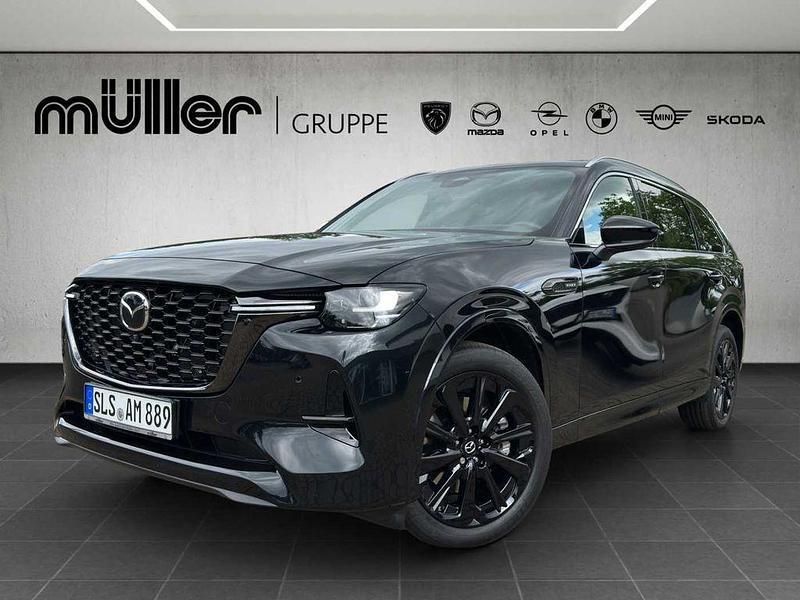 Jet black Gebraucht 2024 Mazda CX-80 Homura-Line SUV | 52.907 € (Fairer Preis) - Bild 1/4